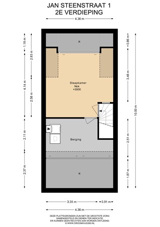 Floorplan - Jan Steenstraat 1, 6181 DC Elsloo
